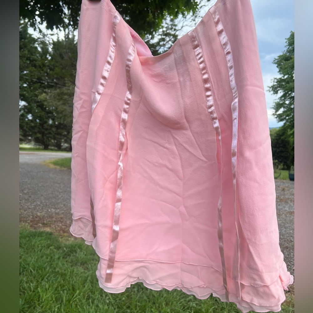Flowy 100% silk skirt